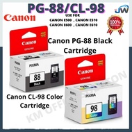 Canon PG-88 + CL-98 Black and Color Ink Cartridge model PG88 PG 88 PG-88 CL98 CL 98 CL-98