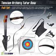 TenXion Archery Tatar Bow Busur Tradisional Tartar Traditional Anak Panah Memanah Carbon Arrows Hors