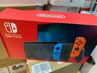 日版 全新Nintendo Switch 大電版 紅藍機