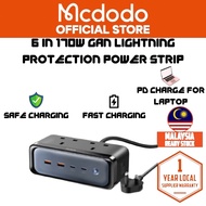 【1Yr Warranty】 MCDODO 70W 2C+1A+1AC or 2C+2A+2AC GAN L Protection Power Strip UK Plug CH 4660 4590 c
