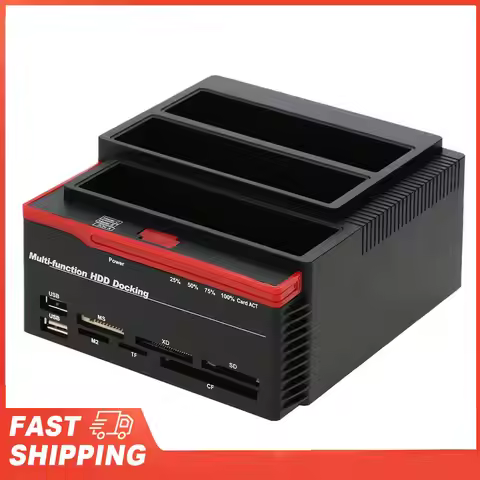 USB 3.0 HDD Docking Station Three-bay HDD Docking Station HDD Docking Station Multifunctional 2.5/3.