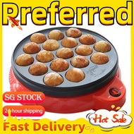 Takoyaki Maker[SG stock Fast Shipping]18 Hole Takoyaki Grill Pan Takoyaki Maker Takoyaki Machine Tak