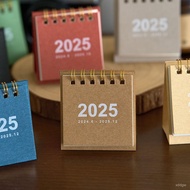 Taiwan Shipping Simple Mini Small Desk Calendar Style 2025 ins Creative Portable Lunar Desktop Ornam