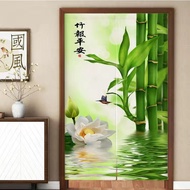 Bamboo kitchen short partition door curtain  living room Doorway divider dodor curtain bathroom Toilet long Door curtain