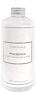 To Be Calm Presence - Sandalwood, Balsam & Cedar - Reed Diffuser Refill 300ml, (DREF-PRE)