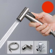 JIQUAN Bidet Water Spray Jet Shower Head 5 Set Hose - T103