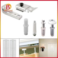 [Blesiya1] Bifold Door Hardware Set High Performance Sliding Closet Door Hardware