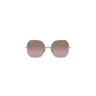 [Rayban] Sunglasses RB8067 Women White Gray / Purple Gradient Brown Lens 57