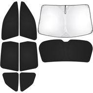 T TGBROS Window Shades for Subaru Forester 2019-2024 Windshield Side Rear Window Full Set Window Sha