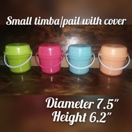 small timba/ pail with cover