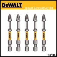 DEWALT Impact Screwdriver Bit 63mm PH2 Magnetic Anti-Slip Driver Bit Set VFQL