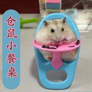 Pet Pet Hamster Toy Hamster Dining Table Chair Cute Table Golden Bear Dining Table Chair Toy Table P