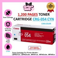 Original CRG054 CRG-054 CRG 054 CART054 CART-054 CART 054 054 Cyan Toner Cartridge for LBP621cw LBP6