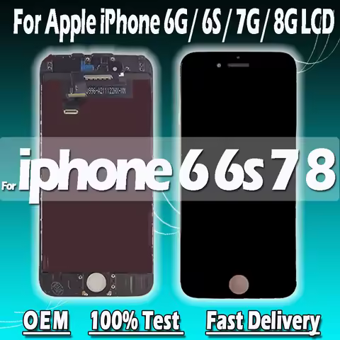 A+++ Quality Display For iphone 6 LCD Display Touch Replacement Screen Digitizer Assembly For iphone