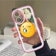 (Wave Case) For Infinix Zero 20 Zero 5G 2023 Zero X Pro Neo Casing Cartoon Emoticons Cover Shockproof Silicone Phone Softcase