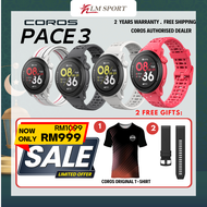 COROS PACE 3 Premium GPS Sport Watch ➕ 🔥 Free Gifts🔥