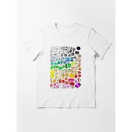 Children's T-shirts Cartoon T-shirts bfdi BFDI Inanimate Insanity All Characters