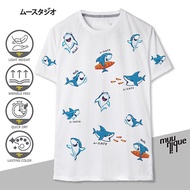 fish tshirt MUUNIQUE Graphic P. T-shirt เสื้อยืด รุ่น GPT-323 👕🛒