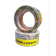 Aluminum Tape 48mm Large 25m/ Aluminum Tape/ Foil Copper Shelf/ Tape Heat Resistant Aluminum Tape