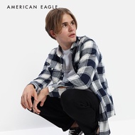 American Eagle Plaid Flannel Shirt เสื้อเชิ้ต ผู้ชาย ลายตาราง (EMSH 015-2202-451)