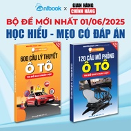 Bộ sách 600 Câu Lý Thuyết + 120 Câu Mô Phỏng Ô Tô Ôn Thi Sát Hạch Thi Đỗ Sau 5 Ngày Cập Nhật Đề Chuẩ