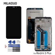 Ori LCD Display For Xiaomi Redmi 5 Plus LCD Screen Touch Digitizer With Frame