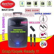 BARETONE MAX15HB SPEAKER PORTABLE BLUETOOTH BARETONE MAX15HB 600WATT