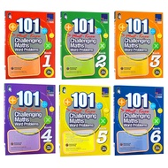6 Books/Set Grade 1-6 Math SAP 101 Challenging Maths Word Problems Books Singapore Primary School Pr