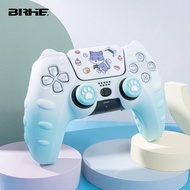 SONY PS5 Handle Set PS Sony PS Gamepad Protective Case Silicone Case Cat Ears p5 Set Rocker Cap Stic