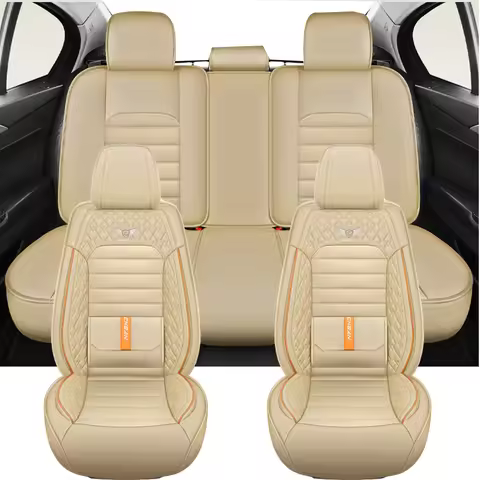 Universal leather Car Seat Covers For Audi A4 B6 B8 A3 8P A7 4L A6 4f C5 C6 C7 Q3 Q2L Q5 Q7 4L Geely