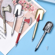 Creative Funny Design Tool Ballpoint Pen Wonderful Stationery Cute Writing Pen 0.5mm Axe Shovel Pen 