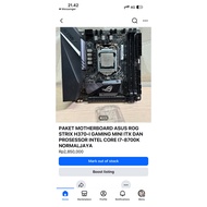 ASUS ROG STRAX H370-I GAMING MINI ITX MOTHERBOARD