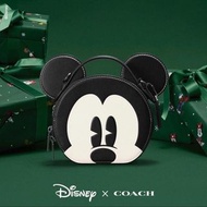 Coach x Disney 米奇圓形手提包(Coach Disney Mickey crossbody canteen bag)
