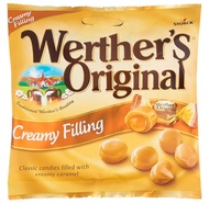 เวอร์เธอร์ ลูกอมสอดไส้คาราเมล Werther Original Caramel Candy Filled With Creamy Caramel 80g