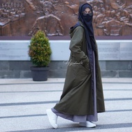 (T)erpopule(R) Hijrahmate - Jaket Parka Muslimah Aisha Jaket Hijaber
