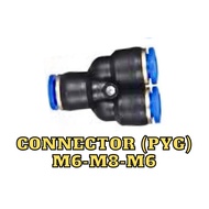 CONNECTOR (PYG) M6-M8-M6 - PYG-6-8-6