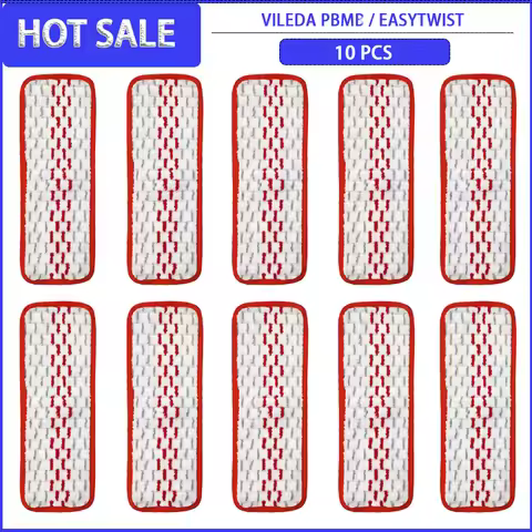 Microfiber Floor Mop Pads Replacement for Vileda EASYTWIST Mop Cloth Rags Cleaning Replacement Spare