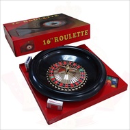 【Popular】  16 Roulette Set Dia.40cm Plastic Roulette Wheel With Cards Game Mat