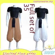 REBUY Toji Fushiguro Cosplay Costume, Anime Jujutsu Kaisen Black Jujutsu Kaisen Cosplay Costume, Sho