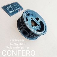 Poly Poli Pulley Water Pump Wuling Confero Convero 527528643 Copotan