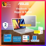 ASUS  Vivobook 16 Laptop (Intel Core i5-13420H /16GB /512GB SSD/ intel UHD Graphics/16.0" IPS WUXGA 