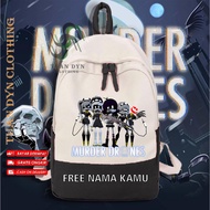 Murder Drones Backpack for Teenagers - Cool Unisex School Casual Murder Drones Children's Backpack
