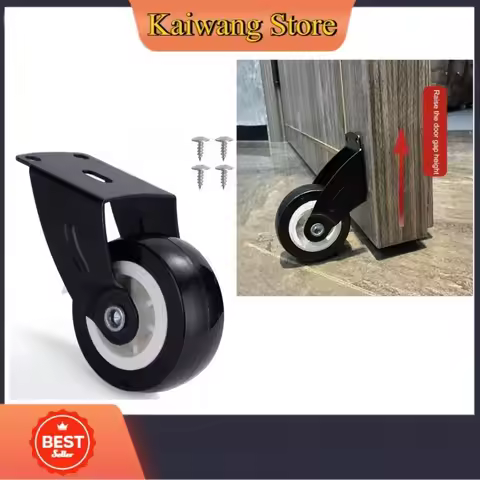 Adjustable Gate Caster Wheel,for Wooden Gate, Heavy Duty Outdoor Farm Gate Doors Supports Gate Wheel