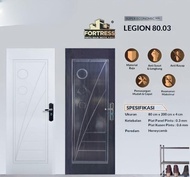Pintu Baja Fortress Tipe Legion 80.03 - Putih Original Best Seller