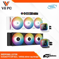 Deepcool LS720, 360mm AIO, 3 x FC120 ARGB Fan (LGA 1700 Ready)