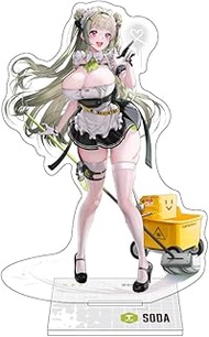 Algernon Products Goddess of Victory: Nikke Acrylic Stand, Soda, Approx. W 1.8-3.9 x H 4.6 inches (4