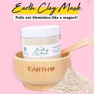 PINKBOXCEREAL EARTH Fuller’s Earth Clay Mask (150g &amp; 30g) by Pinkboxcereal Authorised Agent Tira