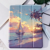 เคส Healing Landscape เข้ากันได้กับ IPad 10.2 นิ้ว 2021/2020 IPad รุ่นที่ 9/8, เข้ากันได้กับ Samsung