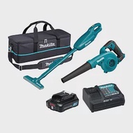 Makita 牧田 CLX246SAX1 超值吸塵器+吹風機套裝充電雙機組CL107FD、UB100D 贈工具袋