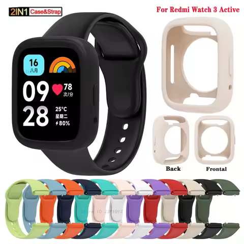 For Redmi watch 3 active Official same Silicone Strap for Xiaomi Redmi watch 3 correas Bracelet Wris